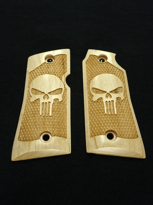 Maple Punisher #2 Colt Mustang Pocketlite Grips