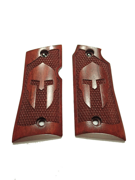 --Rosewood Spartan Colt Mustang Pocketlite Grips