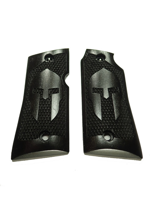 Ebony Spartan Colt Mustang Pocketlite Grips X