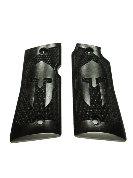 --Ebony Spartan Colt Mustang Pocketlite Grips