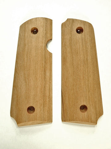 Unfinished Cherry Rock Island 380 1911 Grips