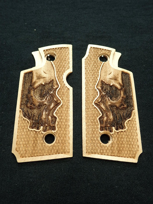 Maple Skull Springfield Armory 911 .380 Grips X