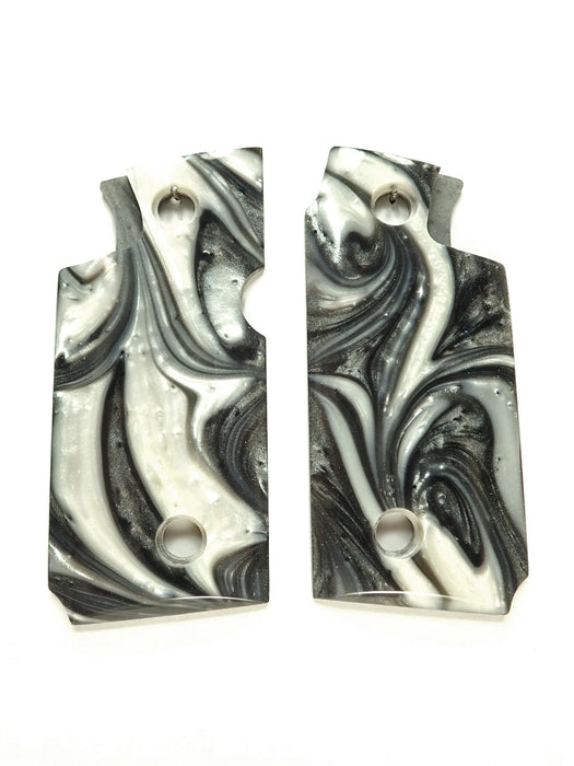 Silver & White Pearl Springfield Armory 911 .380 Grips