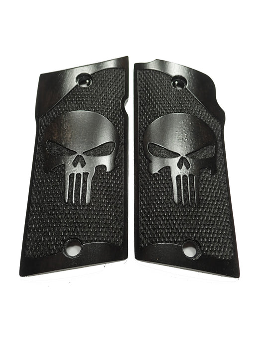Ebony Punisher #2 Compact Coonan .357 Grips