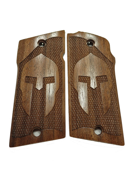 Walnut Spartan Compact Coonan .357 Grips X