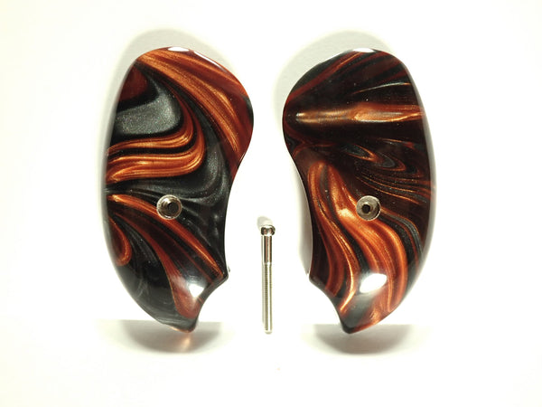 Copper & Silver Pearl Bond Arms Derringer Grips