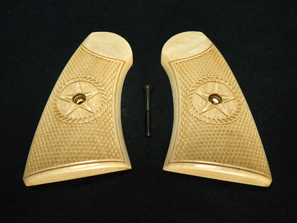 Maple Texas Star Uberti Schofield Grips