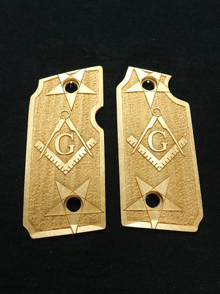 Maple Masonic Sig Sauer P238 Grips