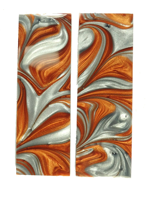 Bright Copper & Silver Pearl Scale Sets