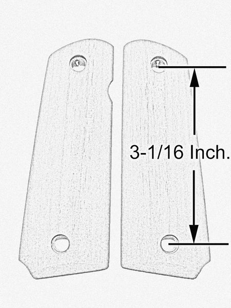 Pearl Cross Engraved 1911 Grips (Full Size)